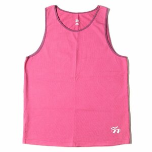 Beauty Stussy Study Tank Top Size: L Loogo Print 00S Pink Tops Casual Simple Cotton 100% brand