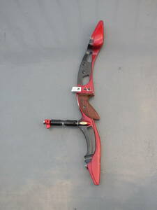 [Rare middle old] Archery Win &amp; Win EXFEEL 25 Right Paint Color Red Black M Rod V -Bar attached