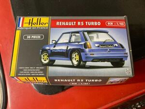 Erer 1/43 Renault R5 Turbo Plastic Model FF0150 Automobile Heller Tamiya