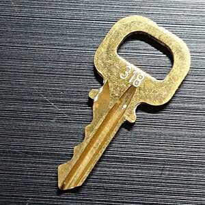 [Shipping 63 yen] 318 key LOUIS VUITTON Louis Vuitton Nanjin Lock Key Lock Cadena Paddo Batlock Key Unsubled Locking Genuine Gold Gold Biton