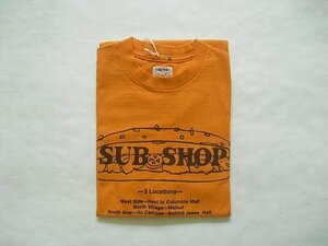 Lot.33005 Crew Neck T -shirt/SUB SHOP (Double Works) Wear House @M Round Cotton 100%Rare Deadstock New