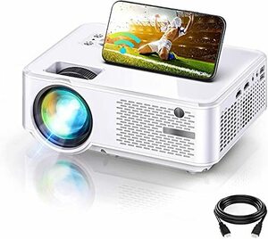 [Used] Projector 7000 High brightness 800P Native Resolution WiFi Small Home Projector WiFi Trapezoidal Zoom