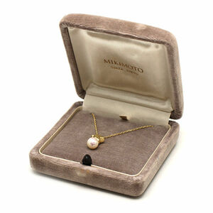Mikimoto Mikimoto star pearl necklace about 39cm Pearl about 7mm K18 18 gold gold star 20287