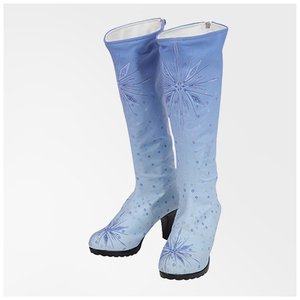 XD421_boots Disney Animation Movie FROZEN2 Ana and the Snow Queen 2 Elsa ELSA Princess Christmas Cosplay Boots Shoes Wig Separate