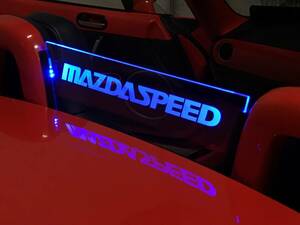 VALKYRIE STYLE Roadster NC dedicated NCEC Wind DimpFLector Version L Mazdaspeed Character LED Blue Remote Control.