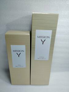 New mission Y lotion 150ml x 1 mission Y milk 100ml x 1