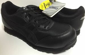 New ASICS ASICS Wijob CP201 ​​Protected Sneakers Safety Shoes Steel Black Black 25