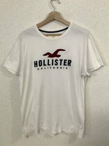 HOLLISTER Holistar embroidery with emblem short sleeve T -shirt crew neck American castrites used clothes men L