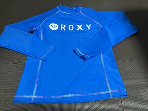 New ROXY Blue, Logo White Rush Guard Size M