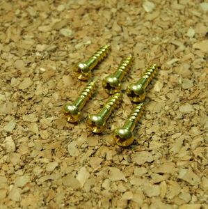 Brass bis gold 2.1 × 10 12 sets made in Japan made for pegs/rod cover made of brass
