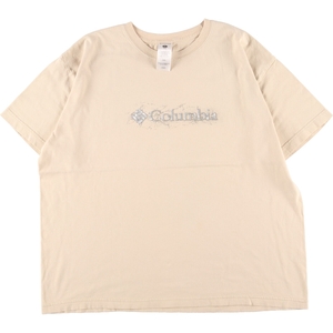 Furushi Columbia Columbia Short Sleeve Print T -shirt Men XXL /EAA359305