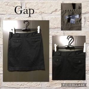 ◆ GAP Gap Tight Skirt Stretch Back Fastener and Somewhat Size 4 (L -LL) Large size USED