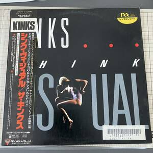 [LP] The Kinks / Think vsual / L28P-1247 / JPN / OBI, Insert