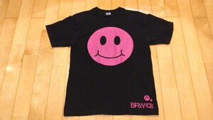 [Used] Asami Ogawa T-shirt L size equivalent (Medium) BRW108 Black Black T-shirt Love Summit First generation Ebisu Maskats