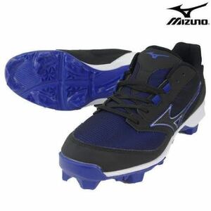 28.5 Price 9900 yen Mizuno Baseball Softball Point Spike Shoes Mizuno Dominant TPU 28.5cm New unused item 11GP185214