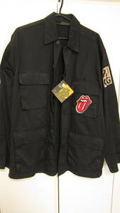 Rolling Stones Tour Goods Bigger Van Military Shirt ROLLING STONES Mick Jaguar Keiseri