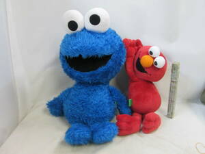 Sesame Elmo Cookie Monster BIG Plush Sitting with 2 bodies and 55cm Sanrio &amp; Nakajima shares are filled in the description column