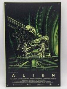 Free Shipping Movie Alien Poster Metal Metal Sign Plate Sigany Weaver Ridley Skot