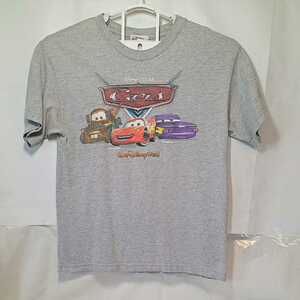 ZCL-05T ♪ American old clothes Wolt Disney World Pixar T-shirt KIDS US Size-XL Gray