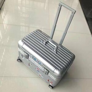 High Quality ◆ Aluminum Spitcase 17 inch 4 Color Aluminum Trunk Trunk Small Travel Supplies TSA Rock Carry Case Carry Bag