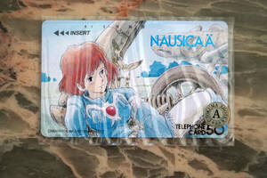 Unused ☆ Super beautiful items ★ telephone card -style valley Nausicaa Studio Ghibli ★ Teleka