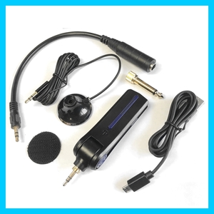 Shipping 220 ★ New ★ POG ★ Bluetooth HD audio receiver receiver Call compatible 3.5 / 6.35 Conversion amplifier / Guitar ZIN-12G