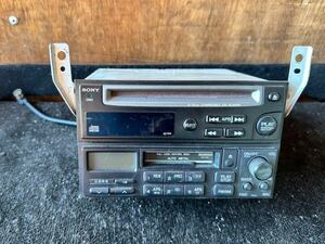 Nissan genuine audio CD cassette CDX-5N81W Radio Clarion R33 Cedric Laurel Skyline