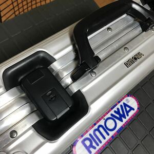 #A discontinued/rare/rare [RIMOWA] Rimowa Atache case Trunk Case Aluminum Gully Mincase Vintage/Old Remowa Super Lightweight