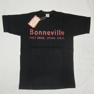 ☆ New Freewheelers T-shirt &amp;#34;BONNEVILLE 1940-50s&amp;#34; (S) SHADY BLACK / HOT ROD MEMORABILIA / FREEWHEELERS
