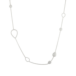 Busheron Cellpin Bohem K18WG White Gold Necklace Used