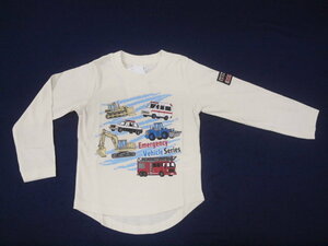 New 120 Working car series Long sleeve T -shirt White Letter Pack Shipping (No cash on delivery) 37001c