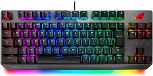 ASUS Gaming Keyboard X802 Strix SCOPE TKL/RD/JP FPS Quick (used goods)