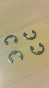 4 pieces of pivot bolt mounting parts for Shimano Delailer