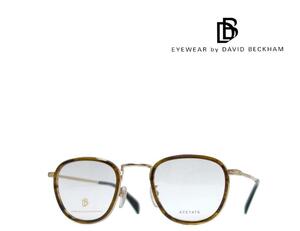 [David Beckham] David Beckham Glasses Frame DB1025 F8n Havana Gold Domestic Genuine