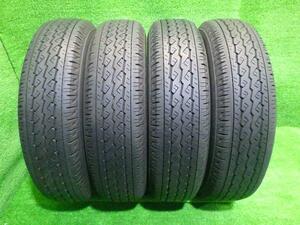 Used Bridgestone Tire Summer 165R14/6PR 4pcs 2021 V600