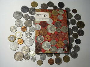 A set of 62 coins in the good old days 1972 &amp; old world coins! * 120 countries descriptions world 120 Country Description Calendar Annuality Passing Country Passing List ★ Data is available for new rakugo!