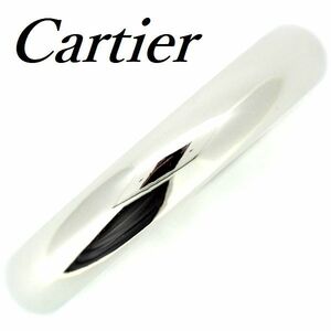 Cartier 1895 Wedding Platinum Ring PT950 ♯ 48