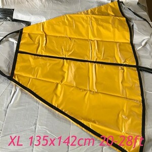 Sea capable parachute anchor XL-216 135x142cm 20-28ft