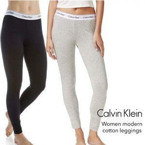 Calvin Klein Leggings Pants Logo Room Wear New