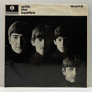 Play good !! MONO first Y &amp; B UK UK Original THE BEATLES With The ~ ('63 Parlophone) With the Beatles LP Monaural Raw