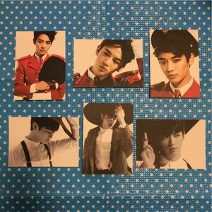 SHINee ★ Everybody SM Official large -size postcard 6 sets ★ Miniminho Ver. ★ SUM COEX