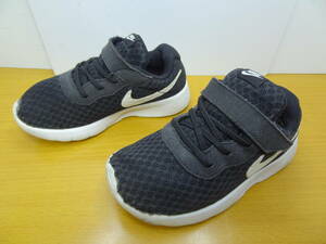 Nike Nike Nike Nike Nike Children's Shoes Kids Baby Men &amp; Girl Black Mesh Material Running Sneakers Shoes 15cm