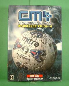 【3534】 Eidos Championship Manager 4 New Brand New CM4 Championship Manager Soccer Team Simulation (Manager Manager)