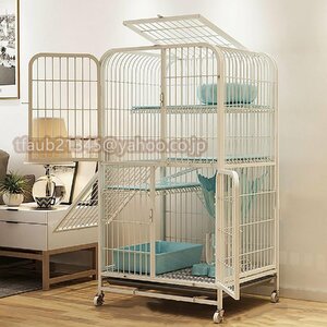 Large cat cage, cage cage ferret cage shop indoor cat baby circle, escape prevention, simple assembly, small animal cage