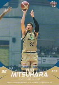 BBM × B.LEAGUE 2019-20 2nd Yuki Mitsubara 160 Regular Card