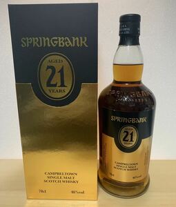 SPRINGBANK 21 YEARS OLD /Spring Bank 21 years Limited Edition