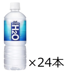 Asahi Soft Drinks Super H2O 600ml × 24 bottles Sports Drink Expiration Date 24 Years