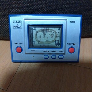 Free Shipping Game Watch Fire Fire Nintendo GAME &amp; Watch Fire