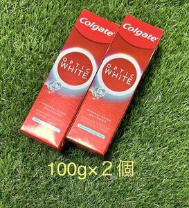* 2 pieces New package Colgate COLGATE 100g Optic White Plus Shine Whitening Toothpaste