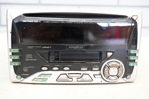 [Junk] Addzest CD Player Cassette Player FM/AM Tuner ADX5555Z 40W × 4 Used Spectrum Analyzer [VJ39284]